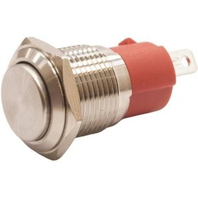 Resim Motorobit 16D-G1 16Mm Çıkık Yaylı Metal Buton 