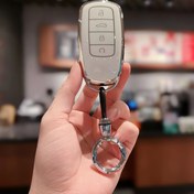 Resim Chery Tiggo 8 Pro/8 Plus/7 Pro Max/Omoda 5/C5 için TPU Araba Anahtar Kılıfı Koruyucu Kapak - Çizilmeye Karşı Dirençli, Şeffaf Buton İkonları ile Dayanıklı Esnek TPU Malzeme ve Hassas Uyum 