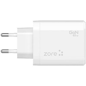 Resim Talazan Always-01 Gan Tech Type-c Pd4.0 Usb-a Qc3.0 Hızlı Şarj Özellikli Seyahat Şarj Başlığı 65w - Bey Beyaz 