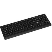 Resim PHILIPS SPK6247B, USB Kablolu, Türkçe Q, Multimedya Klavye (Siyah) 