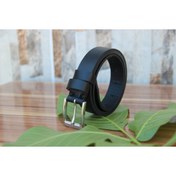 Resim ZEKTON Gerçek Deri Siyah Unisex Çocuk Kemeri 