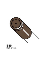 Resim Copic Ciao Marker - E49 - Dark Brown 