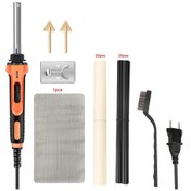 Resim Symbee 100w Elektrikli Plastik Kaynak Makinesi, Bumper Ve Kayak Tamiri İçin Çift Sıcaklık Ayarlı Taşınabilir Lehimleme Aleti 