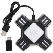 Resim Flybuy Klavye Mouse Adaptörü, Taşınabilir Klavye Mouse Dönüştürücü, Yedek Klavye 
