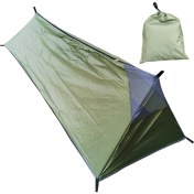 Resim Cosy Zone Hafif Kamp Çadırı Su Geçirmez Yürüyüş Balıkçılık Tek Kişi Sırt Çantası Ordu Yeşil (Yurt Dışından) 