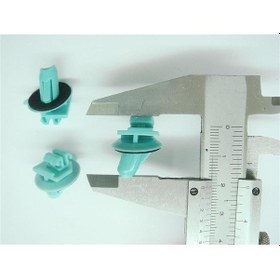 Resim Klips Dış Kapı Çıtası Klipsi Yeşil Toyota 75882-60010 10 Lu Paket - Öz-iş 