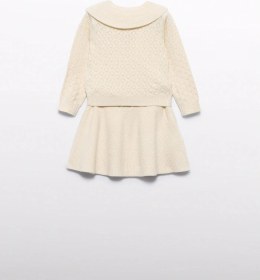 Resim Mayoral Abel&lula Kız Bebek Triko Etek Takım Krem 