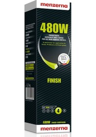 Resim Menzerna 480w Parlatıcı Katı Cila Bej Pirinç Krom Zamak Alüminyum 