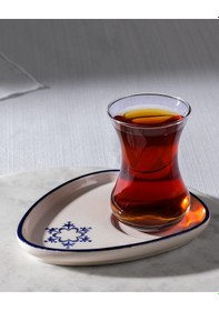 Resim Madame Coco Vie Rouge Espérer 4'lü Çay Seti - Mavi/beyaz - 155 Ml 8684427290514 Çok Renkli 