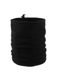 Resim 4 Lü Set Soğuk Geçirmez 2'li Polar Boyunluk,kulaklık Ve Örgü Kesik Eldiven Siyah 