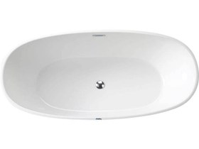 Resim Bağımsız Küvet | Kuşadası | Sanacryl - 77x180 / Pembe / 1 Kişilik 