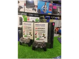 Resim SONY Süper Mariolu Ps3 Slim Kasa 500 GB 200 Oyunlu 2 Kollu Yenilenmiş Garantili 