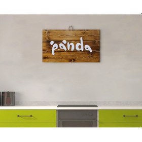 Resim Bk Home Panda Tasarımlı Ahşap Palet Tablo (551033942) 