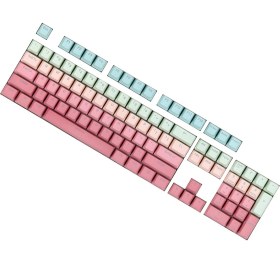 Resim Prettyia Dıy Dekoratif Pbt 104 Tuşları Keycaps Için 68 Mekanik Klavye Nefis Üst Basılı (Yurt Dışından) 