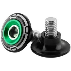 Resim Gogo Sehpa Kaldırma Takozu Desenli Yeşil 6mm 