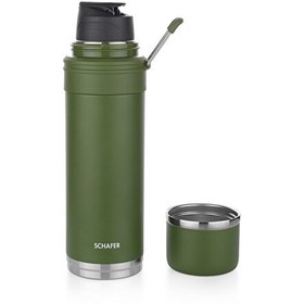 Resim Schafer Iron Man 650 ML Yeşil Termos 