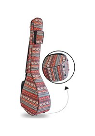 Resim Profesyonel Gigbag Uzun Bağlama Saz Kılıfı Otantik 
