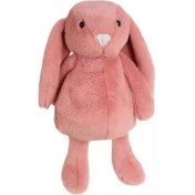 Resim Dada Peluş Oyuncak Uyku Arkadaşı Tavşan Somon 34 Cm 