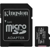 Resim Kingston SDCS3-1TB 1TB microSDXC Canvas Select Plus Gen3 150MB-s A1 Card + Adapter Hafıza Kartı 