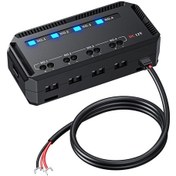 Resim Synodicmonth 12v Sigorta Kutusu Evrensel 20a Otomotiv Moto Blok Sigortası Led Gösterge Işığı Isıya Dayanıklı Sigorta Tutucu Araba Motosiklet İçin 