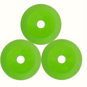 Resim 100Mm X 22.23Mm Cam Kesme Diski, Elmas Mermer Testere Bıçakları ile, Fayans, Jade ve Özel Parlatma için Mükemmel, Lazer Yapılandırması ile Keskin Kesim Sağlar. 