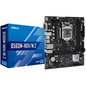 Resim ASROCK B560m-hdv/m.2 Ddr4 Hdmı-dvı Pcıe 3.0 1200p V2 Matx 