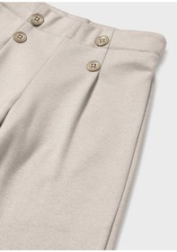 Resim Mayoral Kız Bebek Örme Geniş Pantolon Krem 