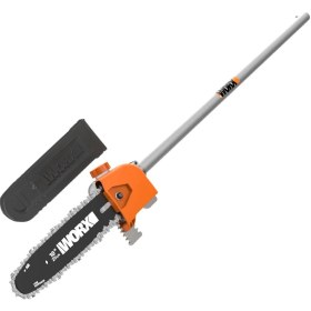 Resim Worx WA0222 WG186E.1 ile Uyumlu 25CM Teleskobik Uzatmalı Zincirli Dal Budama Başlığı 