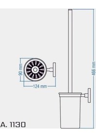 Resim Deppot Natura Klozet Fırçası 