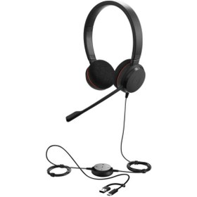 Resim Jabra Evolve 20 Duo Kablolu Kulak Üstü Kulaklık 