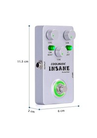 Resim Coolmusic Insane C-dı01 Distortion Pedalı 
