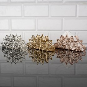 Resim Zeyve Endam Üçgen Peçetelik Bronz 