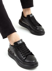 Resim Tamer Tanca Siyah - Erkek Vegan Sneakers & Spor Ayakkabı 804 642 Erk Ayk Sk22/23 