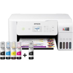 Resim Epson L3266 Wi-fi Tarayıcı Fotokopi Renkli Çok Fonksiyonlu Tanklı Mürekkep Püskürtmeli Yazıcı 