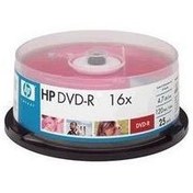 Resim HP DMA00033 DVD-R 4.7 GB.16X SPINDLE (25LI) 