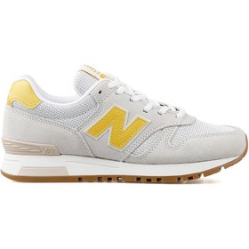 Resim New Balance Classics WL565 Beyaz Sarı Sneaker Kadın Günlük Spor Ayakkabı 