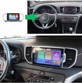 Resim Cadence Kia Sportage Android Multimedya Sistemi 4-64 (2016-2018)+ Dört Bölge 360 Derece Kamera Siste 