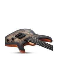 Resim Schecter C-6 Pro Elektro Gitar (Charcoal Burst) 