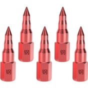 Resim Homyl 5 Adet Tereyağı Ucu Meme Makinesi Kırmızı 