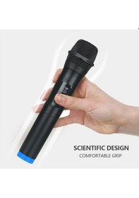 Resim Monozone V-102 VHF Kablosuz Karaoke Mikrofonu 