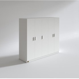 Resim Kenzlife gardırop 5 kapaklı kapılı 200 lilyum byz gardolap dolap 