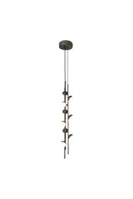 Resim Özcan Aydınlatma 2842-9A-24 Stary 13cm 9'LU SARKIT PLATİN 