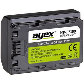 Resim Sony A9- A9R- A9S- A7 III- A7R III için Ayex Np-Fz100 Batarya 
