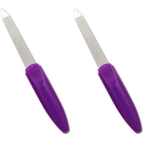 Resim Çelik Törpü Mor, 13 Cm 2li Paket 