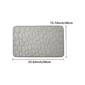 Resim K-Yonlineticaret Memory Kaydırmaz Banyo Paspası Pembe 