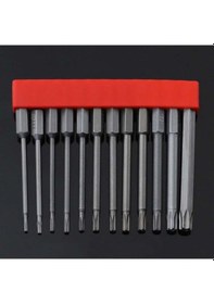 Resim Sones 12 Adet / Set Manyetik S2 Alaşımlı Çelik Elektrikli Tornavidalı Tornavida Ucu, Özellikler: 9 