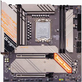 Resim Dragos Dragmode B760M D5PRO Sata,m2 Ddr5 8000MHZ(OC) Usb3.2 Type C Dp HDMI Ses 2.5gbe Lan 1700P Matx Anakart 