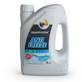Resim Şampiyon Süper Antifriz -37 C Mavi Antifriz 3 Lt. Mavi 