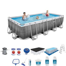 Resim Prefabrik Havuz Seti 488x244x122cm Bw433 56996 