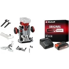 Resim Tp-Ro 18 Li Bl - Solo, Kömürsüz Akülü Dik Freze ve Einhell 18V 2,5 Ah Pxc Starter Kit (Başlangıç Seti) 